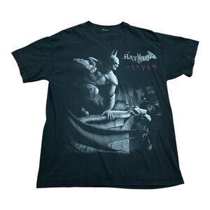 2010s Batman Arkham City Mens XL Video Game Promo Shirt